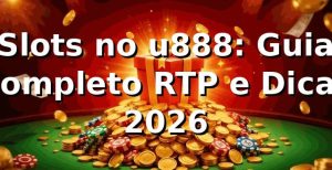 Slots no u888: Guia Completo RTP e Dicas 2026 🎰